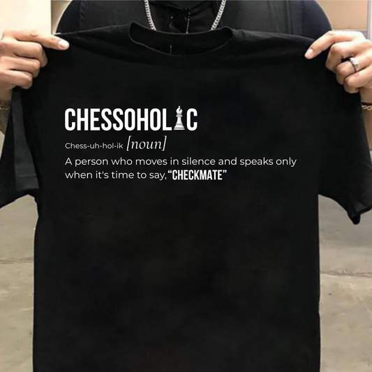 Chessohoilic- Chess lover  Unisex Classic Crew T-Shirt