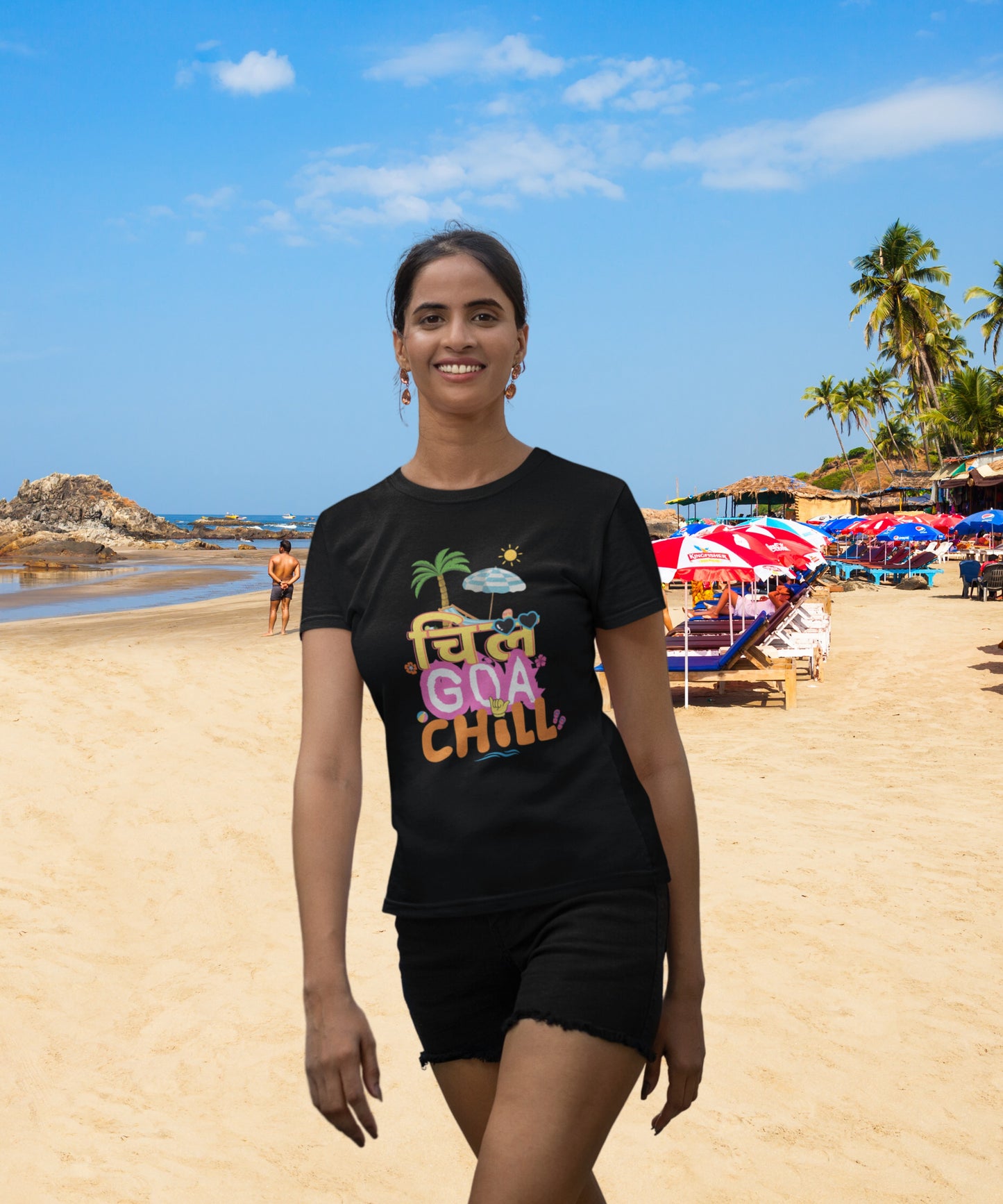 Chill Goa Chill -Womens Short sleeve t shirt