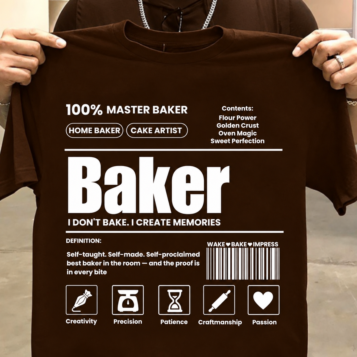 Baker - Definition Unisex Classic Crew T-Shirt