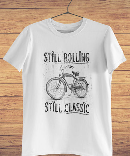 Sill Rolling Still Classic - Indian Vintage Cycle Mens Tee