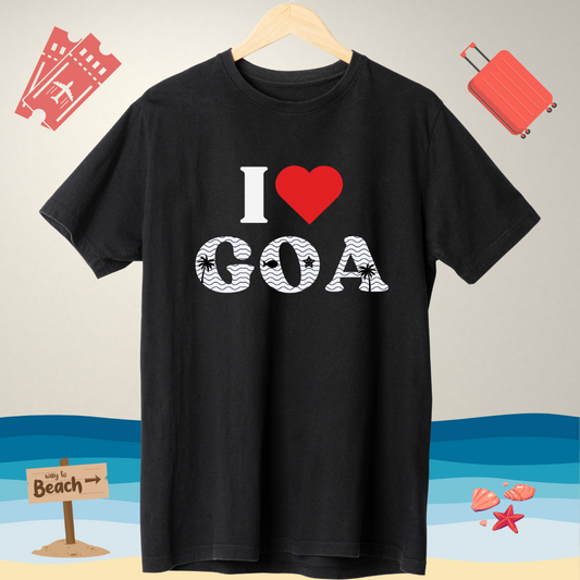 I Love Goa - Goa Lover Mens T shirt