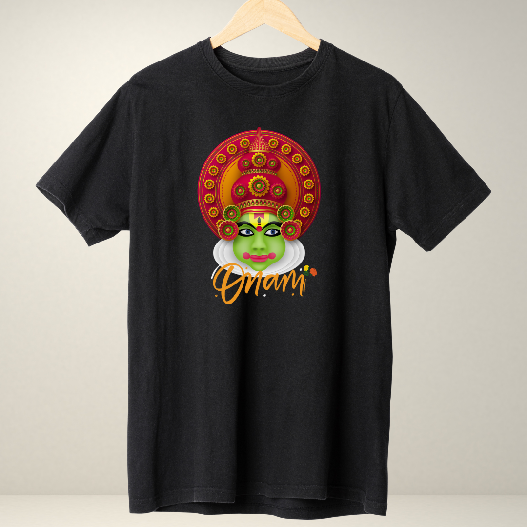 Onam - Kathakali  Kerala - Mens Short sleeve t shirt