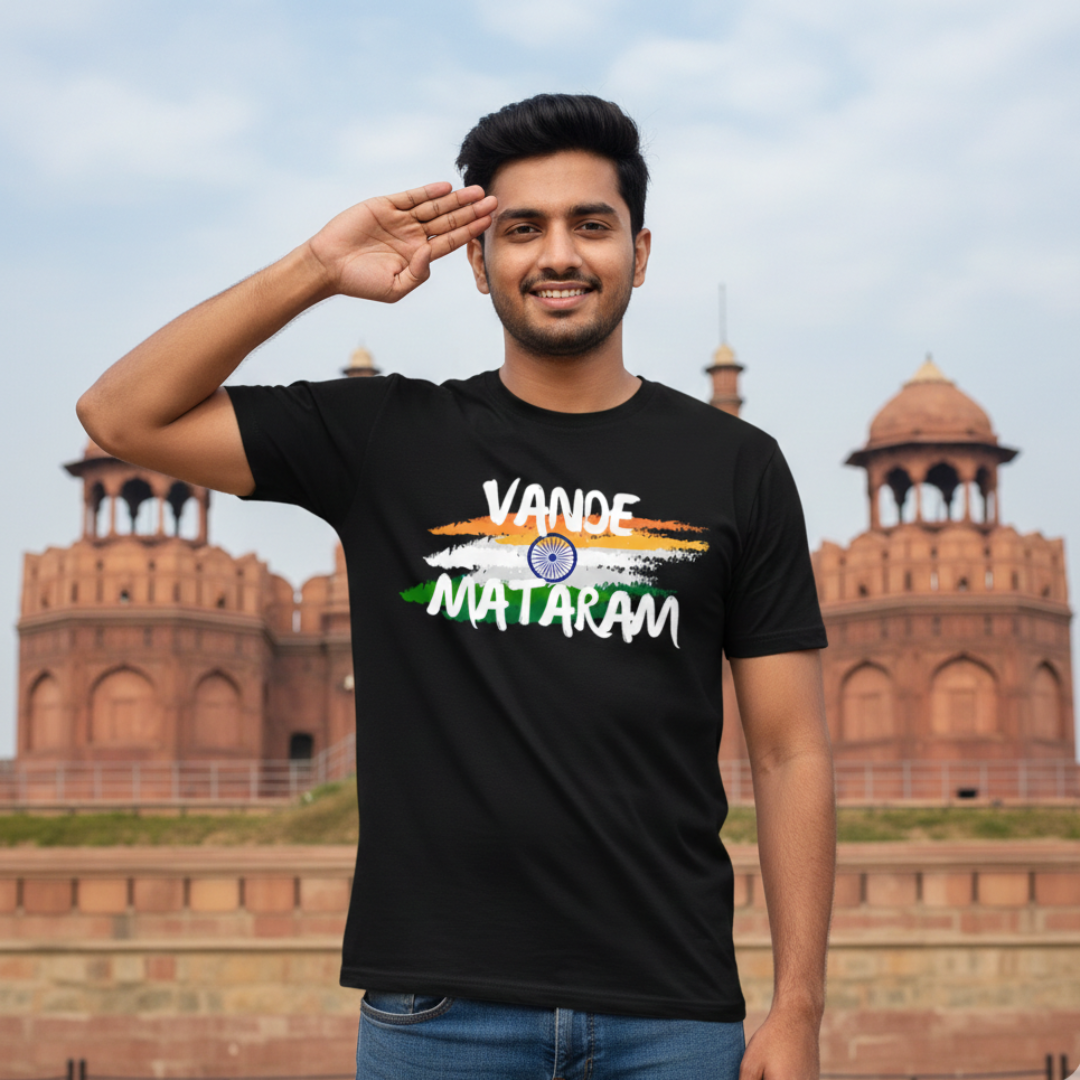 Vande Mataram -Unisex Classic Crew T-Shirt