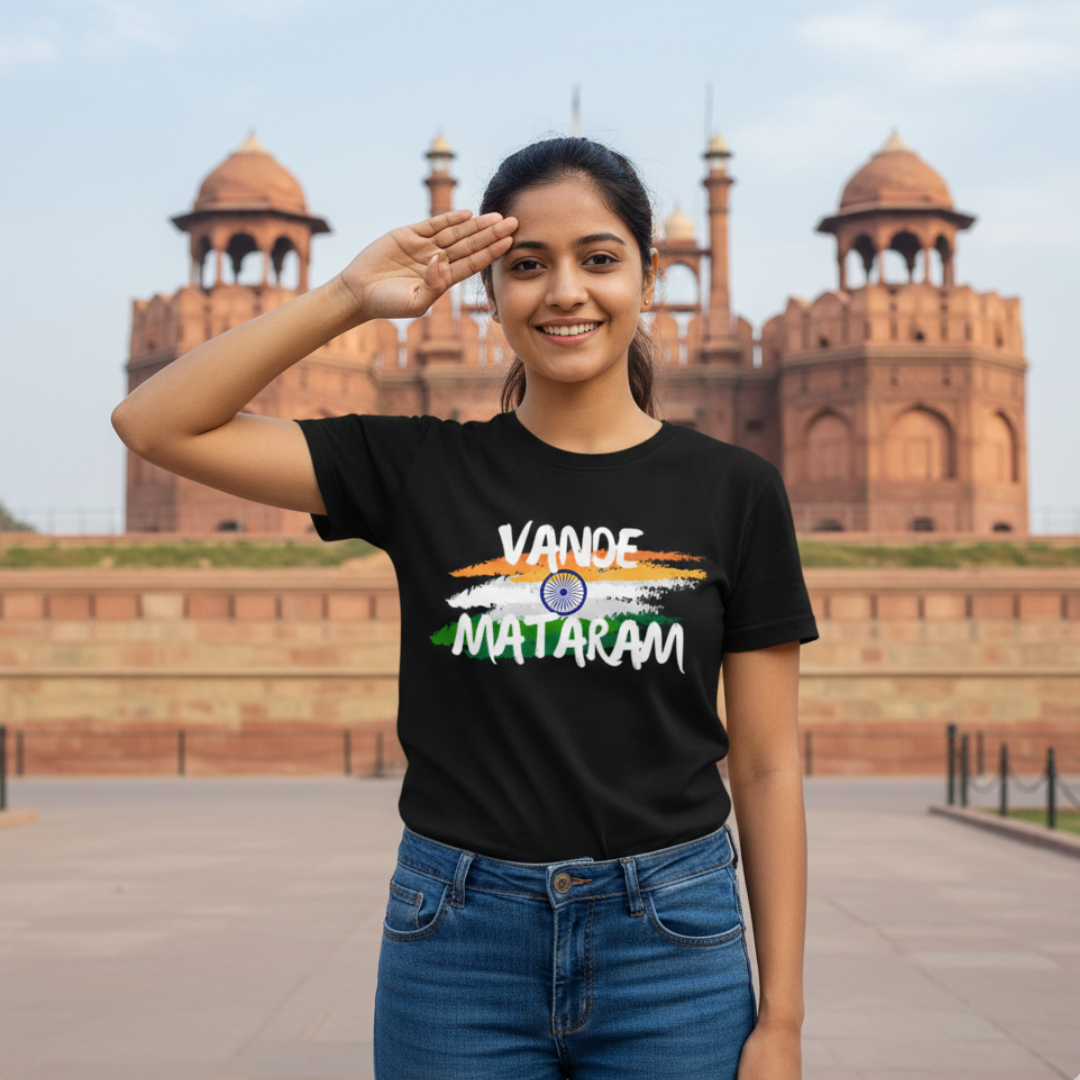 Vande Mataram -Unisex Classic Crew T-Shirt