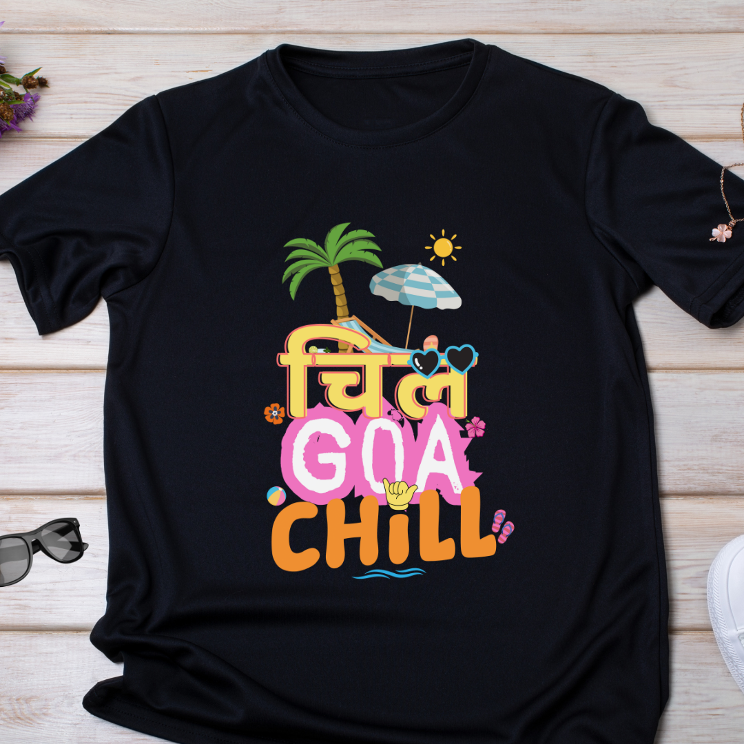 Chill Goa Chill -Womens Short sleeve t shirt