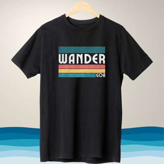 Wander -Goa -Holiday-Vacation -Tourist Mens T shirt