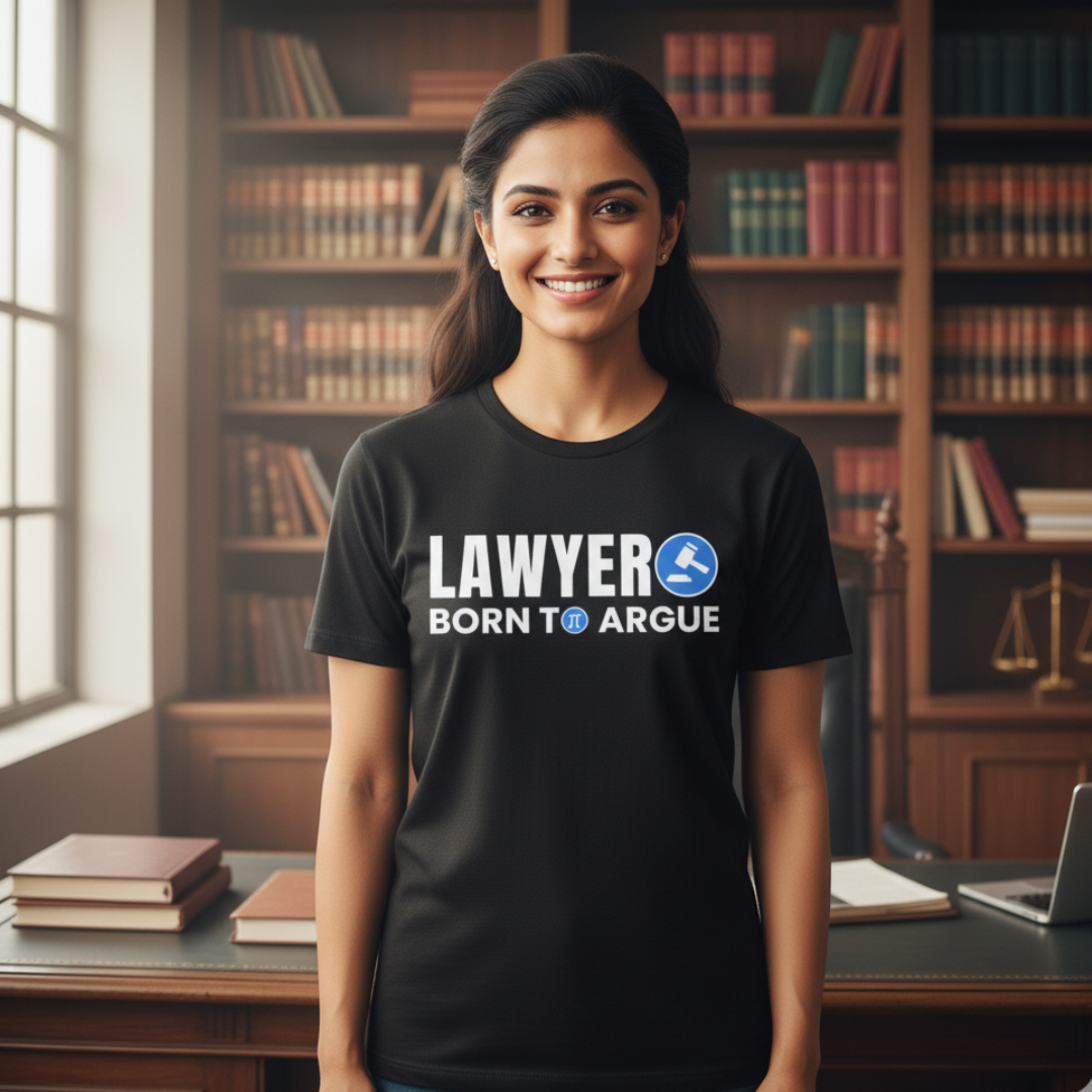 Lawyer -Born to Argue -Unisex Classic Crew T-Shirt