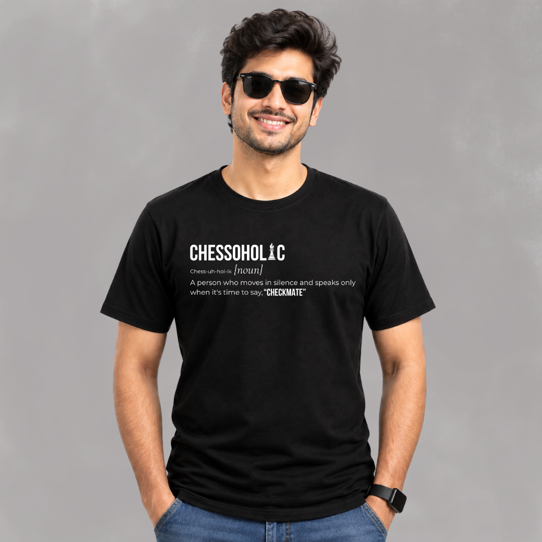 Chessohoilic- Chess lover  Unisex Classic Crew T-Shirt