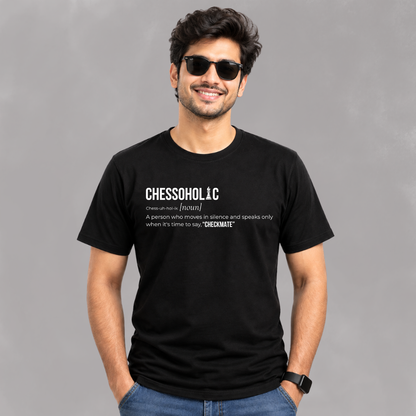 Chessohoilic- Chess lover  Unisex Classic Crew T-Shirt