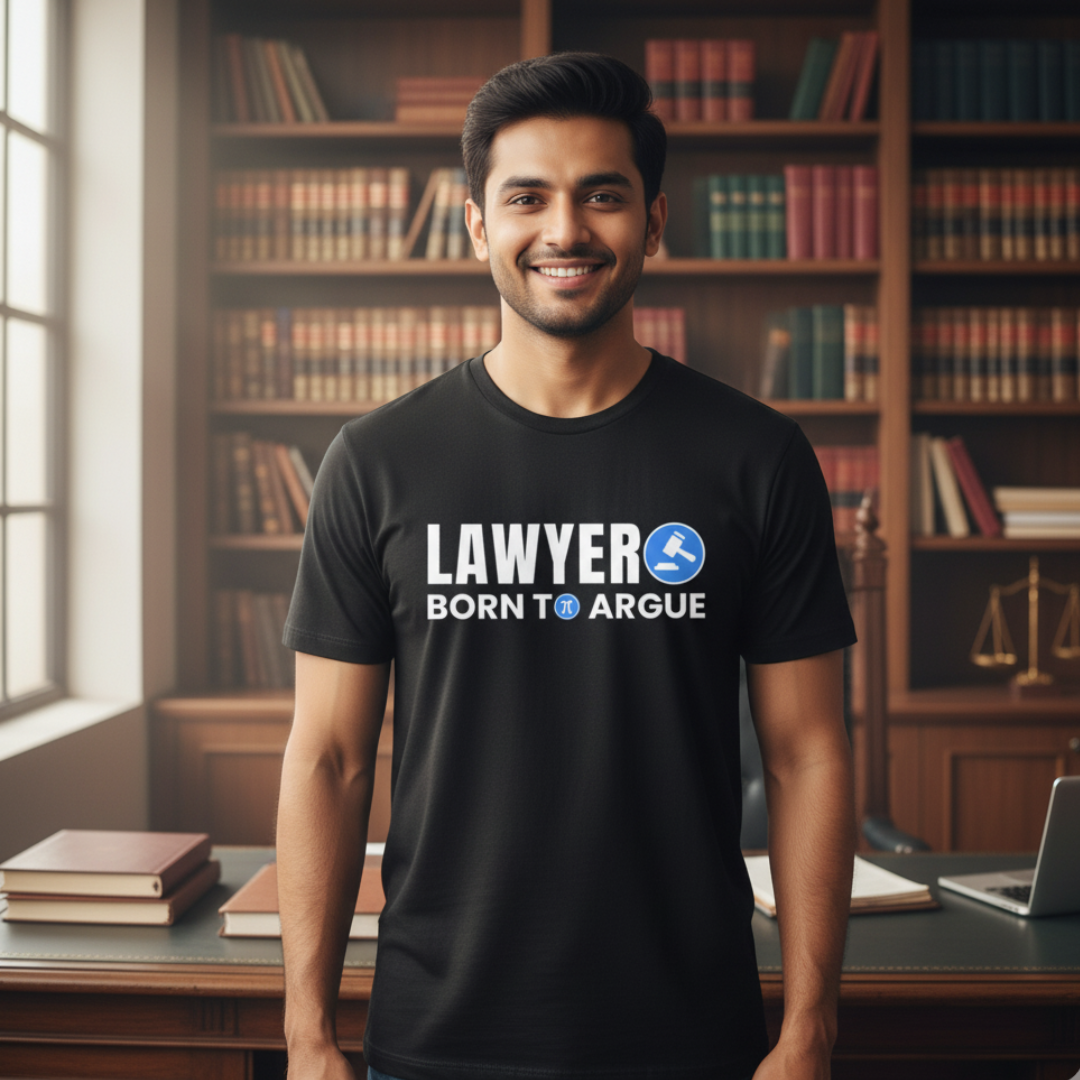 Lawyer -Born to Argue -Unisex Classic Crew T-Shirt