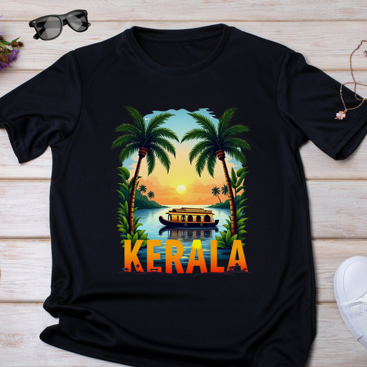 Kerala - Sunset Serenity Womens Classic Short sleeve T shirt