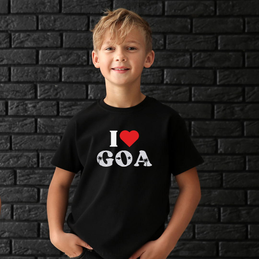 i love goa - Goa Lover Kids boy's t shirt