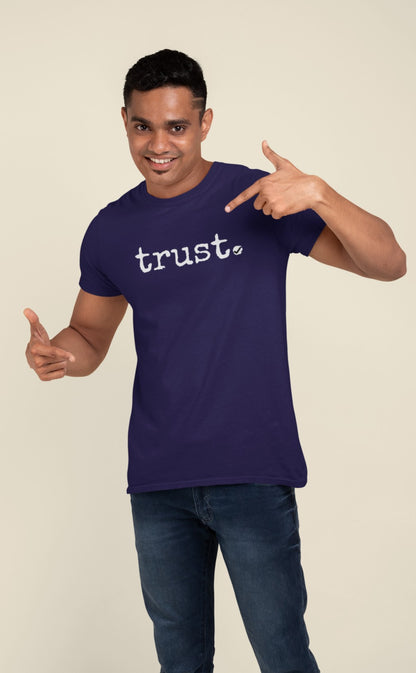 Trust Inspiration Motivation Quote for year 2025 Mens tee