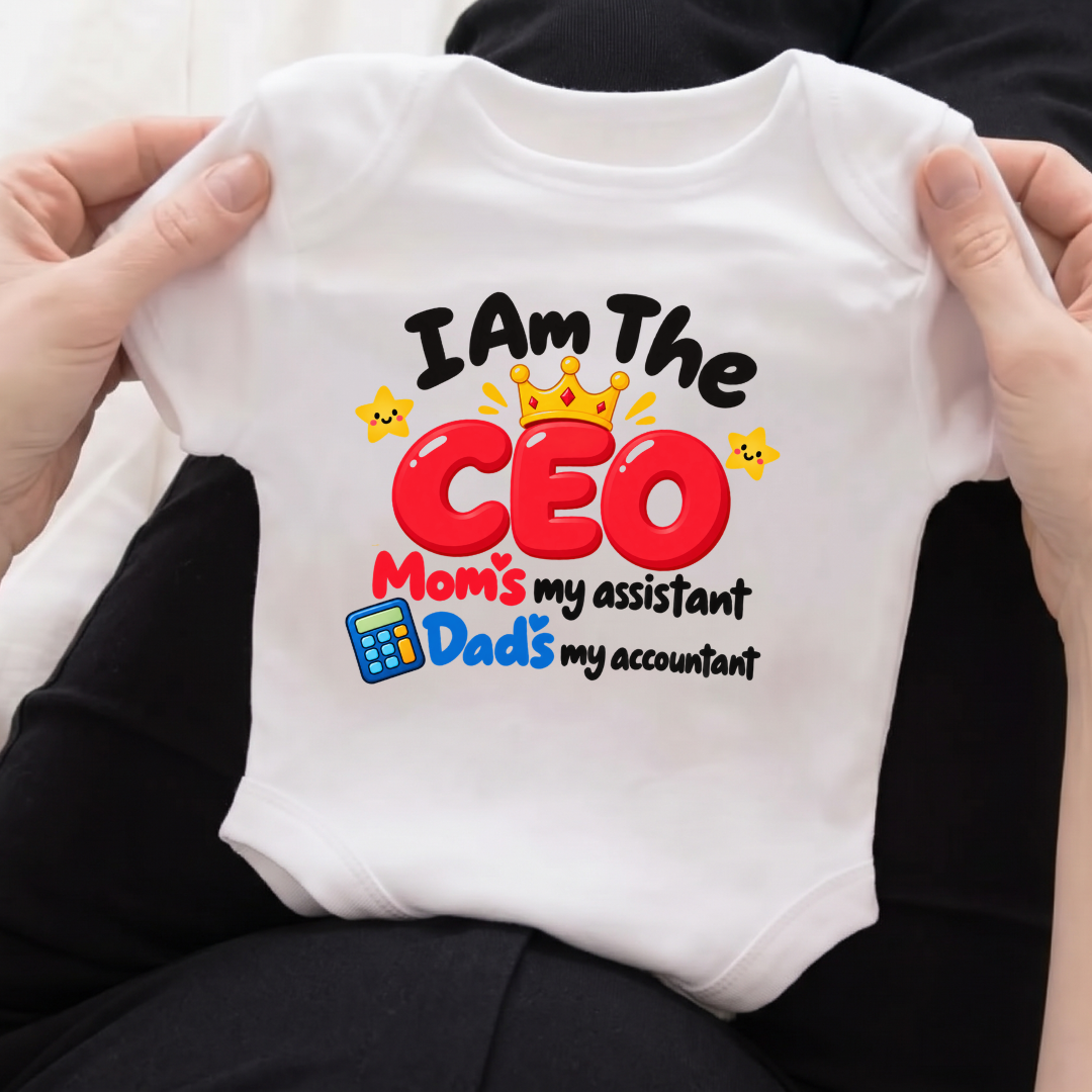 I 'M THE CEO -Kids Rompers
