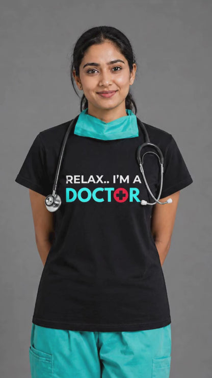 Relax I'm a Doctor Unisex classic crew neck  T-Shirt