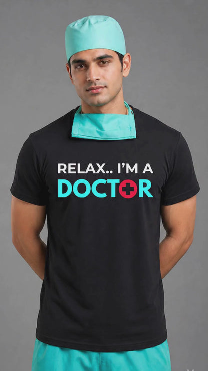 Relax I'm a Doctor Unisex classic crew neck  T-Shirt