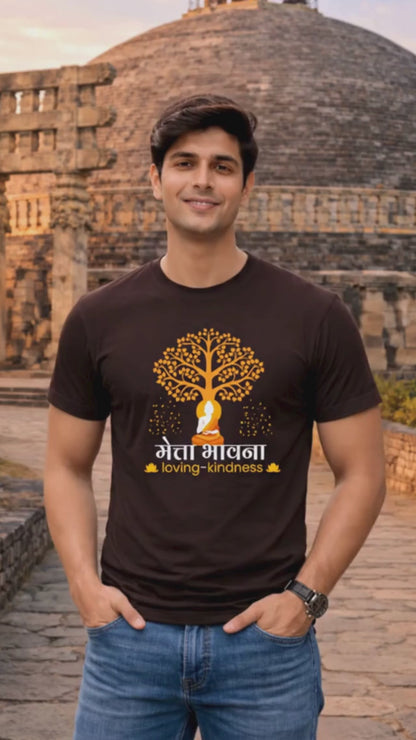 Metta Bhavna -Loving Kindness -Unisex Classic Crew T-Shirt
