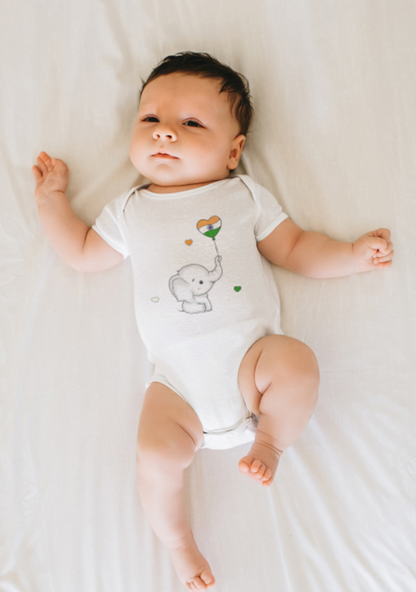 Cute baby ele -Kids Rompers