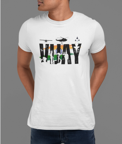 Bharat -Proud Vijay--Unisex Basic T shirt